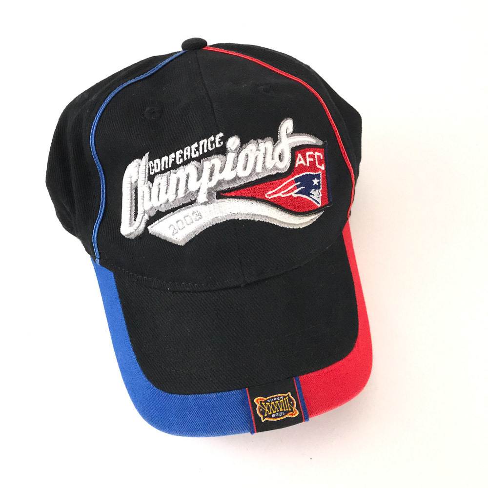 Vintage 2003 Locker Room hat AFC Conference Champions Hat NE Patriots